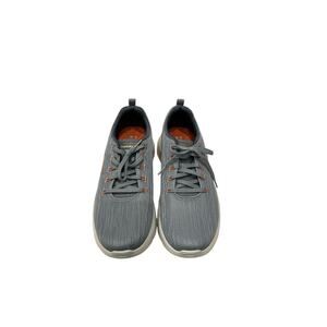 Skechers mens shoes size 11.5 Go Walk Flex -Quota Grey/ Orange